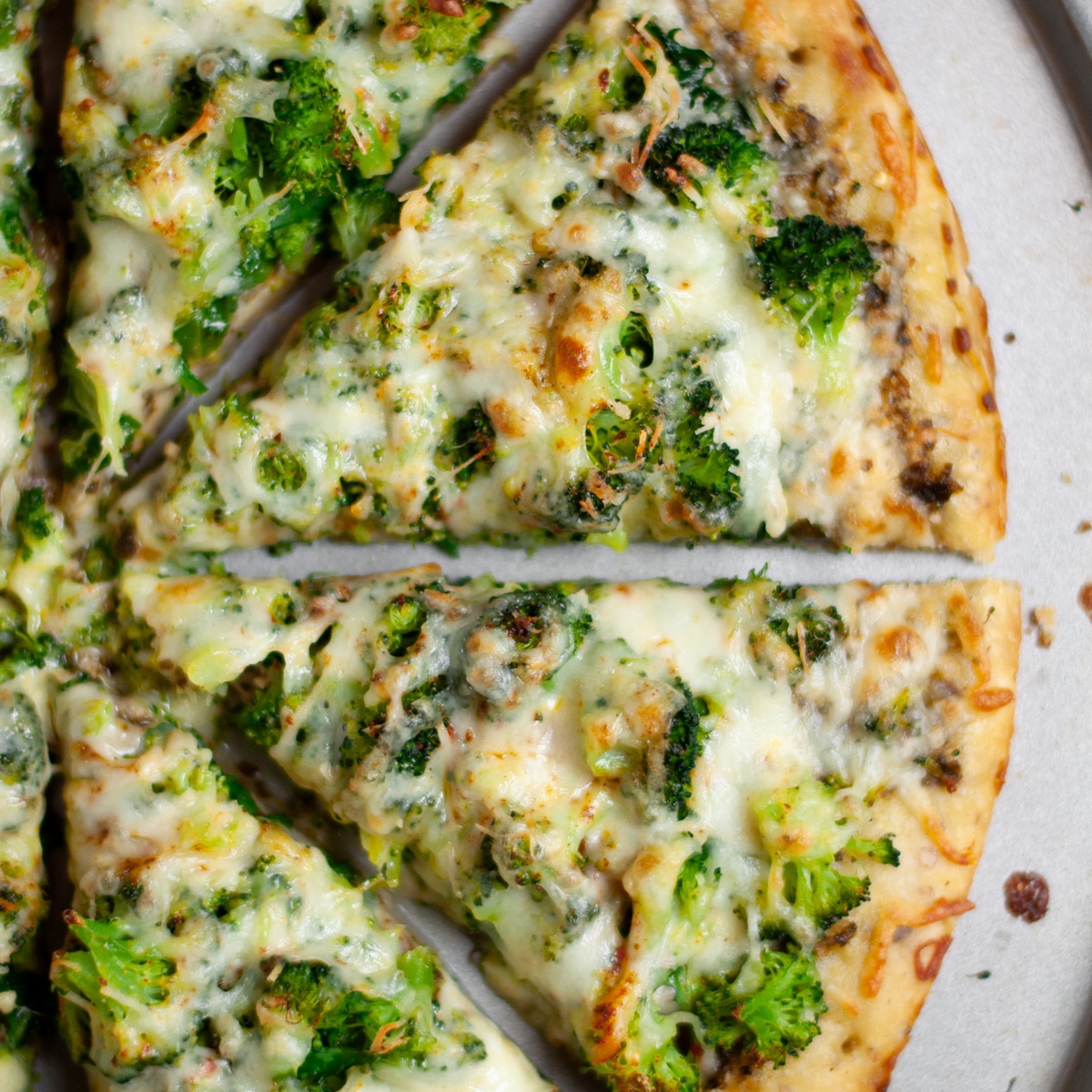 Broccoli Arugula Pizza (Vegetarian Pizza)