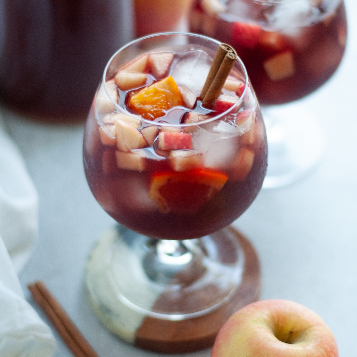 Fall Red Sangria Recipe - Our Love Language is Food