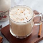 Feature image for our maple cinnamon coffee with collagen recipe.