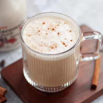 Feature image for our maple cinnamon coffee with collagen recipe.