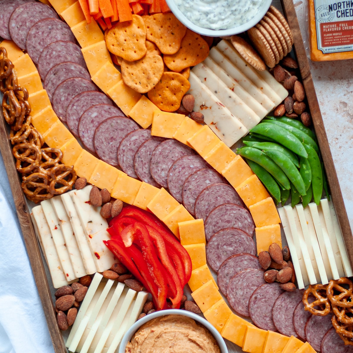 Game Day Charcuterie Board
