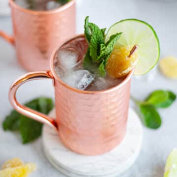 Feature image for our mexican mule recipe.