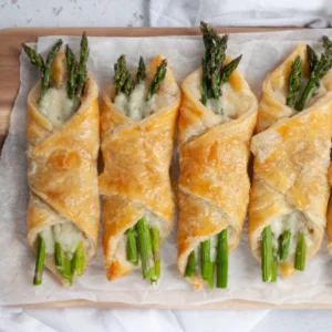 Prosciutto Asparagus Puff Pastry Cooked