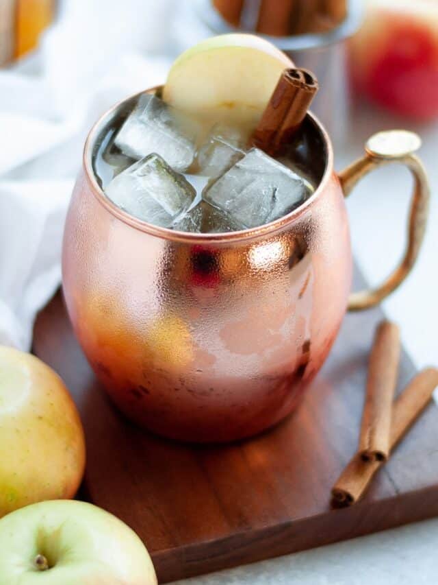 Apple Cider Bourbon Mule