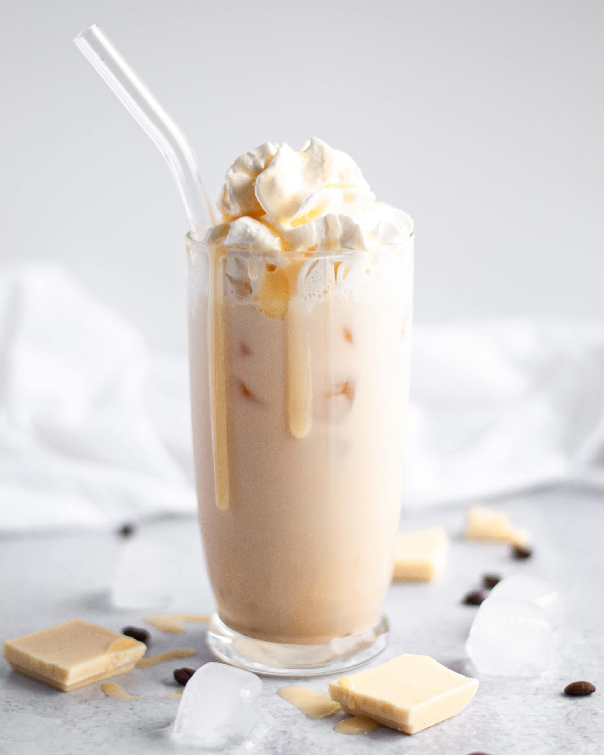 Iced White Chocolate Mocha (Better Than Starbucks!) – A Couple Cooks