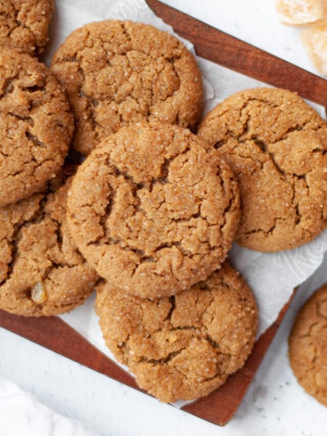 Soft Ginger Cookies Recipe