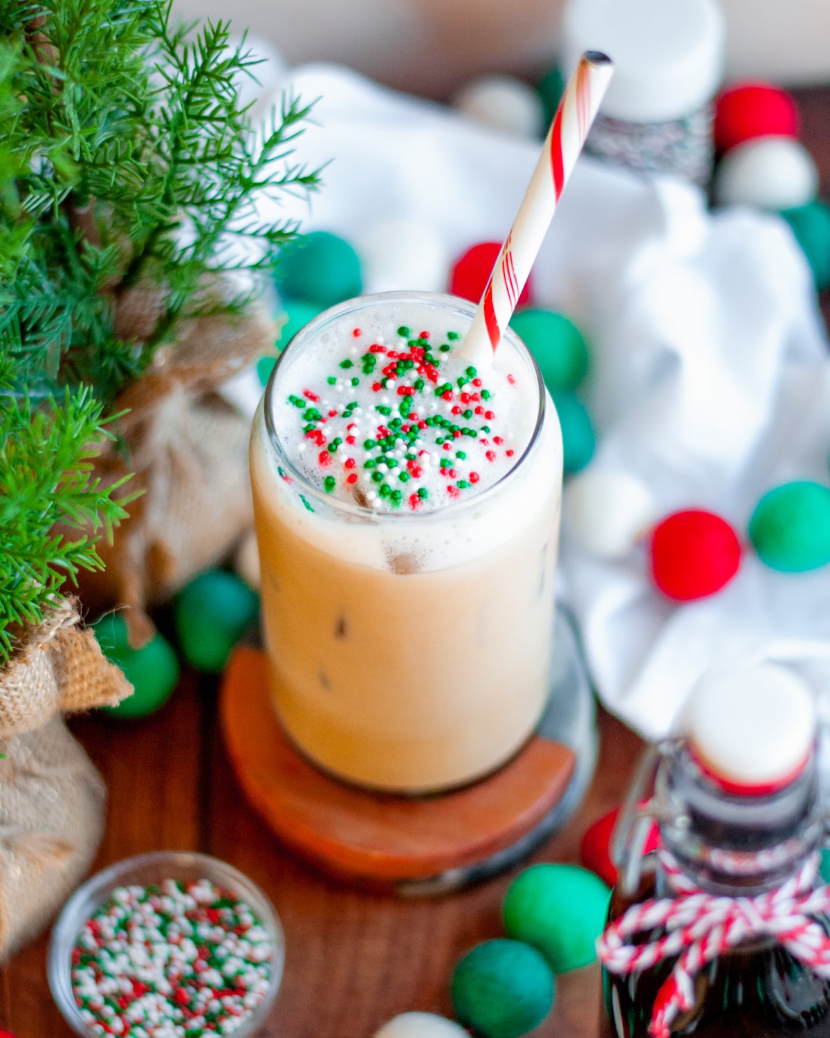 Sugar Cookie Latte (Hot or Iced)