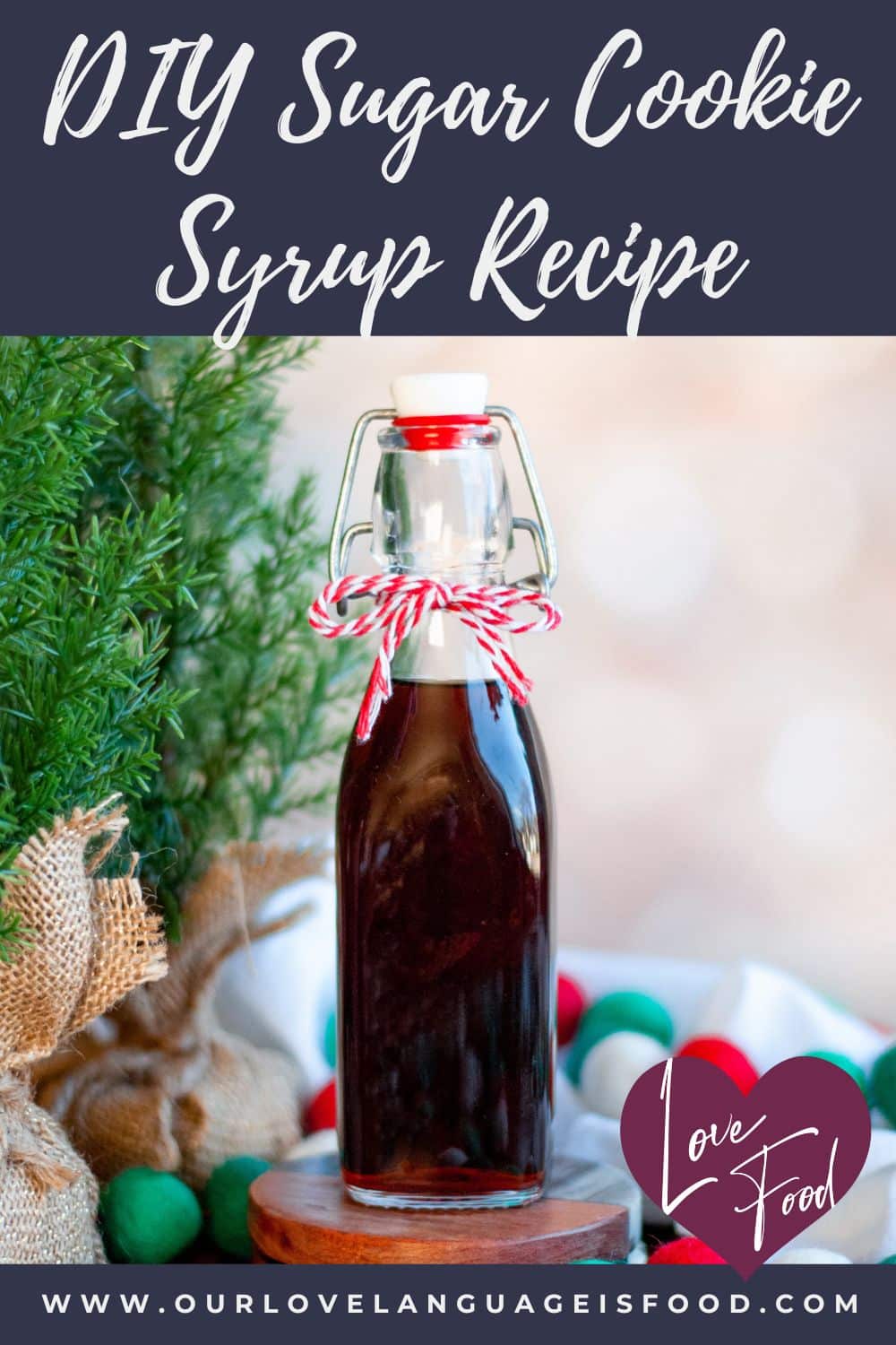 Sugar Cookie Simple Syrup (Starbucks Copycat) Our Love Language is Food