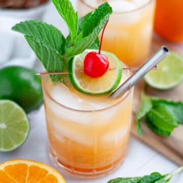 Feature image for our virgin mai tai recipe.