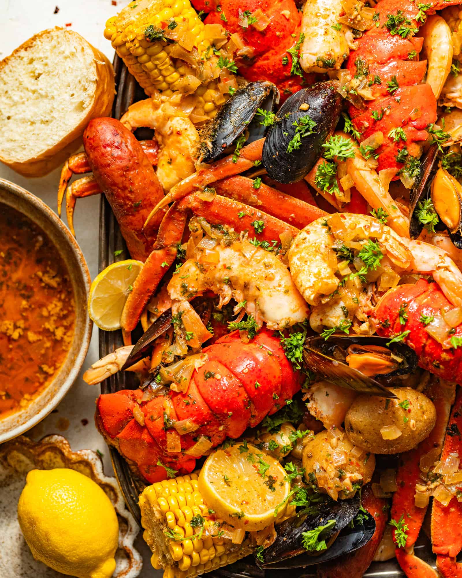 Seafood Boil from Britney Breaks Bread.