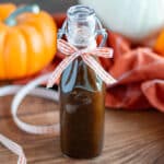 Feature image for our spiced pumpkin syrup recipe.
