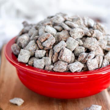 Feature image for our homemade puppy chow.