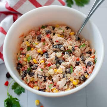 Feature image for our mexican tuna salad recipe.