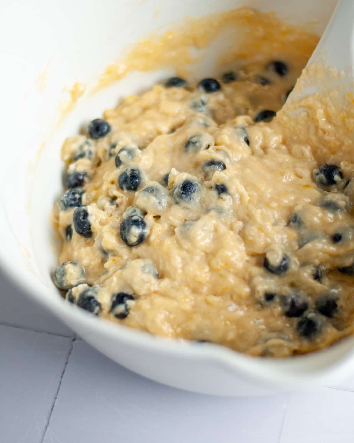 Close up of the finished batter.