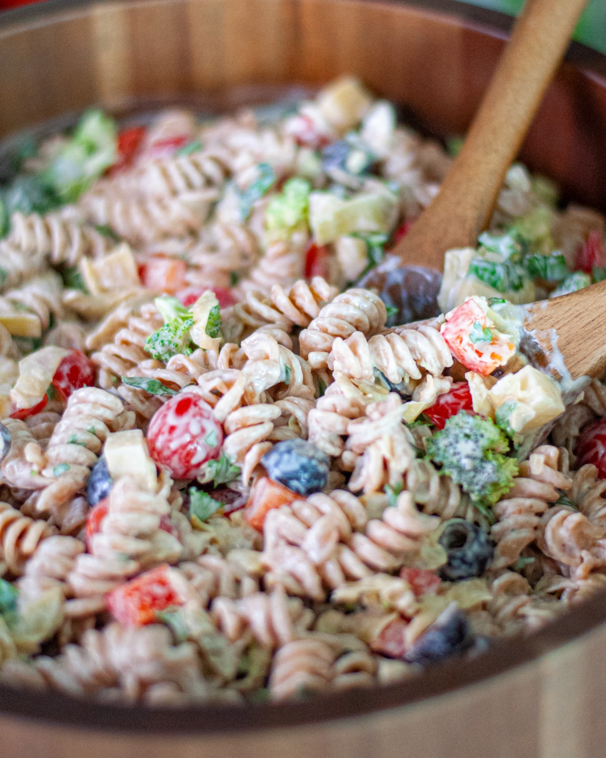 Creamy Pasta Salad with Cottage Cheese - High Protein Recipe